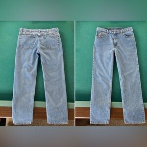 Light Blue Men’s Classic Straight Jeans